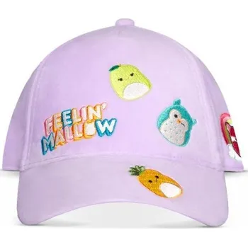 plyšák Squishmallows Kšiltovka - mix fialová
