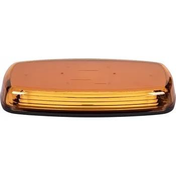 Maják KMR LED světelná oranžová rampa homologovaná 305x158 R10 R65 magnet, 12/24V