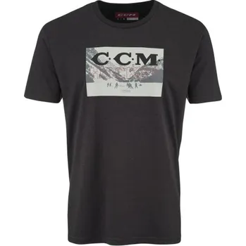 Pánské oblečení CCM Triko CCM Holiday SR, Barva BLK, Velikost M 1018547