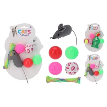 ZESTAW ZABAWEK DLA KOTÓW 6 SZT 2 SZT