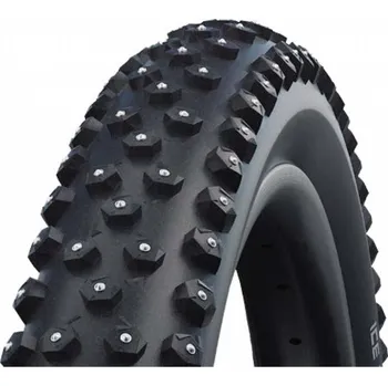 rám kola Schwalbe plášť Ice Spiker Pro 27.5x2.60 SnakeSkin 344 Spikes WIC skládací (černá)