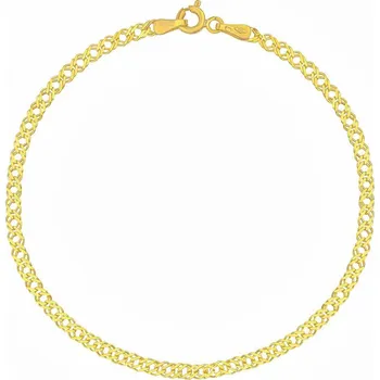 Náramek Zlatý náramek Double Rombo ze žlutého zlata - 2,5 mm varianta 18 cm FNN1167BGY-18 cm