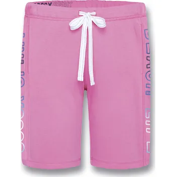 Dámské kraťasy Soccx Dámské teplákové kraťasy (růžová, XXL)