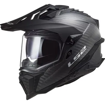 Helma na motorku LS2 LS2 MX701 EXPLORER CARBON adventure helma lesklá-černá vel.S S