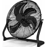 Podlahový ventilátor 200 W, 60 cm, černý - A AERSON