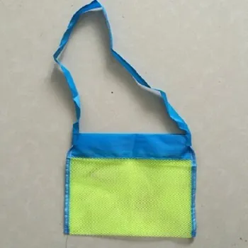 klip na dudlíky Plážová taška na hračky S