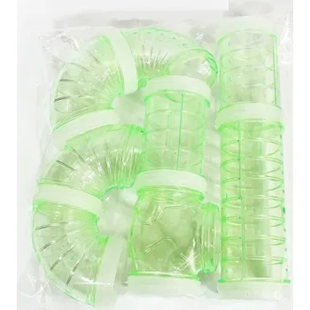 tréninková pomůcka pro psa Plastový skládací tunel pro hlodavce zelená