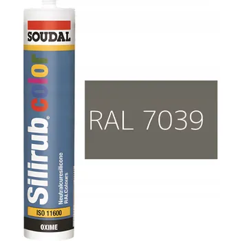 stavební silikon Silikon Soudal šedý 300 ml