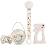 Suavinex Wonderland Suavinex Wonderland Duo Soother Case krabička na dudlík 1 ks + Suavinex Wonderland Soother Clip with Ribbon klip na dudlík 1 ks + Suavinex Wonderland SX Pro Physiological 0-6 m dudlík 1 ks + kousátko 1 ks