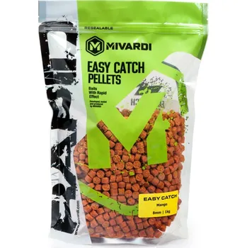 Pelety Mivardi Rapid pellets Easy Catch - Mango (1kg | 12mm)