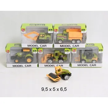 autíčko Kovové Stavební Auto - Model