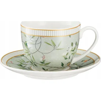 Šálek s podšálkem 240 ml NORIKO GREEN VILLA ITALIA