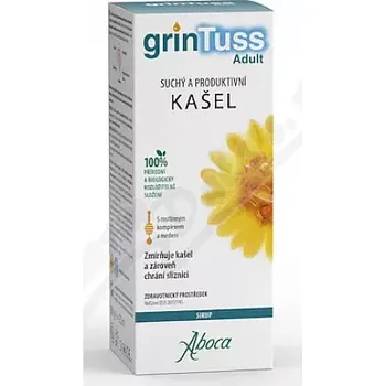 Lék na kašel, rýmu a nachlazení Aboca GrinTuss Adult kašel 132ml