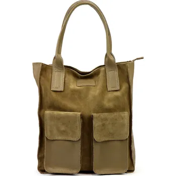 Kabelka Dámská kabelka Angelo 01-001-2 taupe + doprava zdarma