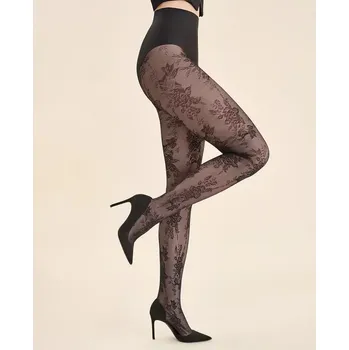 Dámské punčochy Dámské punčochové kalhoty Carmela 40 den - 4 (L) / černá