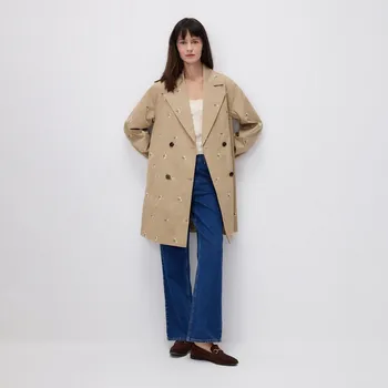 Dámské džíny Reserved - Džíny straight se středně vysokým sedem - tmavomodrá - 165JX-59J - 165JX-59J-40