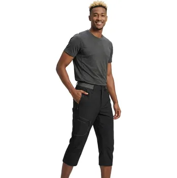 ALPINE PRO - WEDER 2 PÁNSKÉ SOFTSHELLOVÉ CAPRI KALHOTY