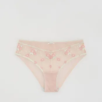 Kalhotky Reserved - Kalhotky s výšivkou - béžová - 798HQ-80X - 798HQ-80X-S