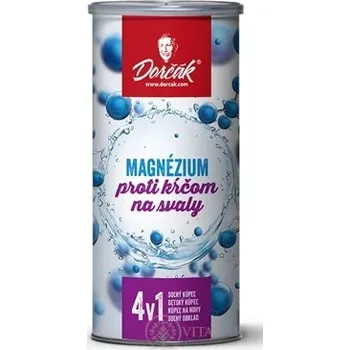 Koupelová pěna Dorčák magnézium proti křečím na svaly 4v1 sůl do koupele 350 g