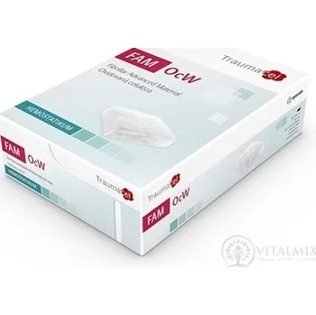Traumacel FAM OcW Krytí na rány sterilní vláknité vstřebatelné hemostatikum - mikrovata 2g, 2 ks