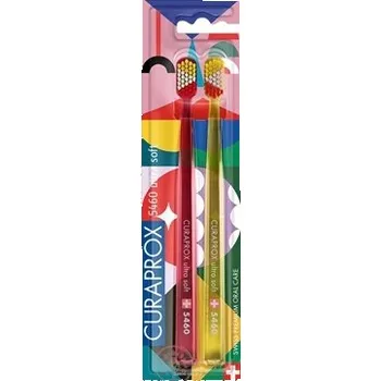 Zubní kartáček CURAPROX CS 5460 ultrasoft Cirkusová edice zubní kartáček (dvojbalení), 2 ks