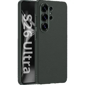 Pouzdro na mobilní telefon GKK 134644 GKK LEATHER CASE Ochranný obal pro Samsung Galaxy S26 Ultra 5G GREEN