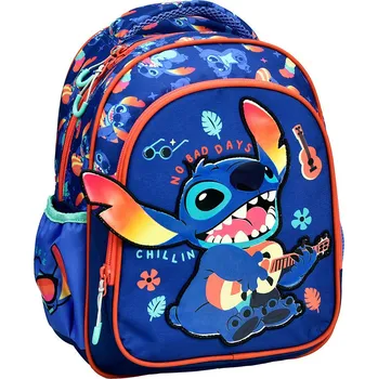 Dětský batoh EU Dětský batoh LILO A STITCH 2 kapsy 30 cm modrý