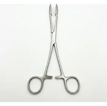 Pean extra velký, rovný s očkem