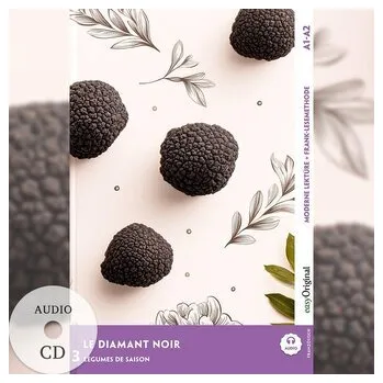 Francouzský jazyk Le Diamant Noir - Französische Krimi-Lektüre A1-A2 (+ Audio-CD), m. 1 Audio, m. 1 Audio, m. 1 Audio-CD - Delaunay, Louise