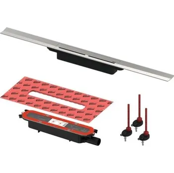 TECE set sprchového žlabu 90cm DN40 nerez 670900SET1