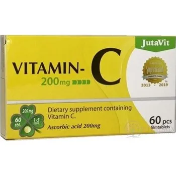 Přírodní produkt JutaVit Vitamin C 200 mg tbl 60 ks