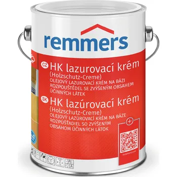 Mořidlo Remmers Holzschutz creme 5 l Stříbřitě šedá