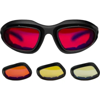 Počítačové brýle UVTech SLEEP-Ultimate brýle blokující modré světlo s výměnnými čočkami 4 v 1