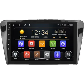 Autorádio T75-UN08/A7649 Isudar 2DIN autorádio T75-IEV13 Android, Škoda Octavia III