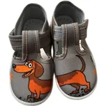 PEON dětská přezůvková obuv MI/013 TD pejsek Velikost: 22