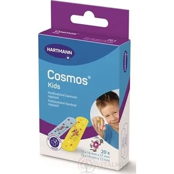 Zdravotnický materiál COSMOS Dětská náplast na rány 2 velikosti 20 ks