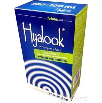 Hyalook Multipurpose solution roztok na všechny druhy měkkých kontaktních čoček 360 ml +100 ml ,