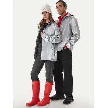 Dámská větrovka Hunter Větrovka HARU0008261 Stříbrná Regular Fit XS