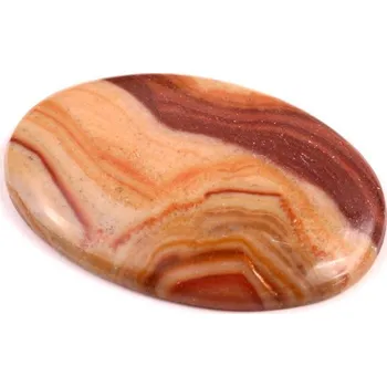 Korálek Kabošon Wave Dolomite č.257 (39x26x5mm)