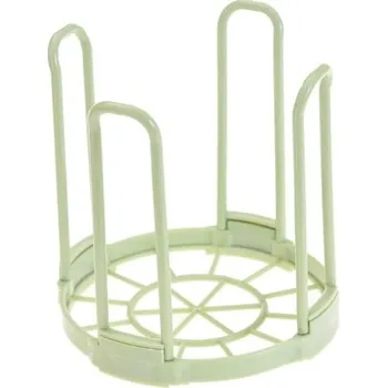 Plastový odkapávač na hrnky a misky světle zelená