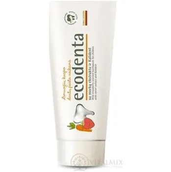 Drogerie Ecodenta For children zubní pasta pro děti (s příchutí Lesní jahoda, z mrkve a Kalidentom) 75 ml
