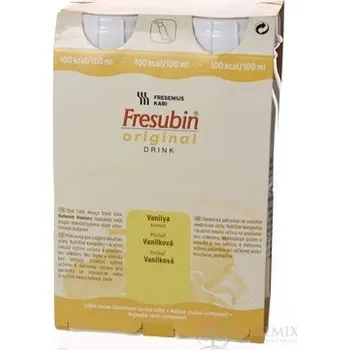 Speciální výživa Fresubin Original DRINK EasyBottle, příchuť vanilková, 4x200 ml (800 ml)