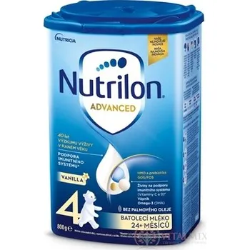 Dětská výživa Nutrilon Advanced 4 VANILLA batolecí mléčná výživa v prášku (od 24 měsíců) 800 g