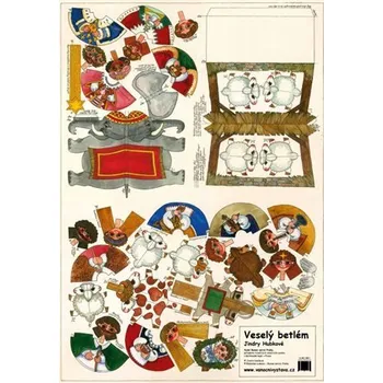omalovánky Veselý betlém