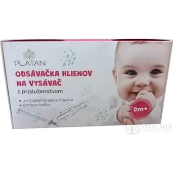 Rostlinný olej Naturlands PLATAN Odsávačka hlenů na vysavač s příslušenstvím (sací hlavice+čistící kartáč)