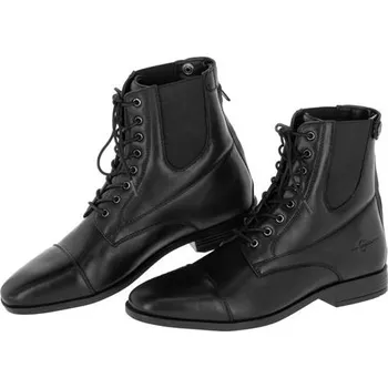 Vybavení pro jezdce Kožená perka Covalliero Premium, černá - vel. 38