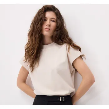 Reserved - Tričko s raglánovými rukávy - béžová - 351JX-08X - 351JX-08X-M