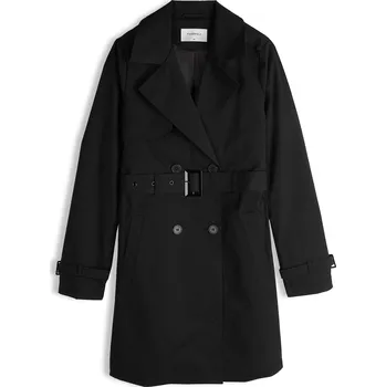 Dámský kabát GATE Dvouřadý trenčkot s páskem 42 625-0234/89