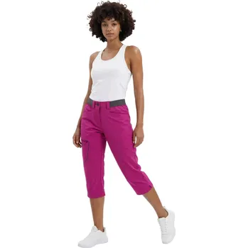 Dámské kalhoty ALPINE PRO - WEDERA 2 DÁMSKÉ SOFTSHELLOVÉ CAPRI KALHOTY