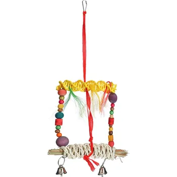 Pro ptáka Kerbl Ptáčí žebřík Nature s doplňky zvonky